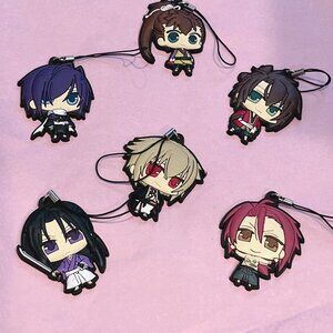 hakuoki rubber strap set